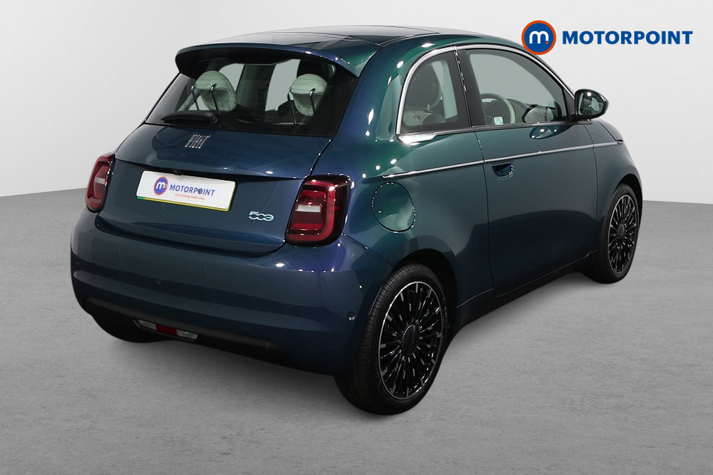 Fiat 500 La Prima Automatic Electric Hatchback - Stock Number (1610039) - Drivers side rear corner