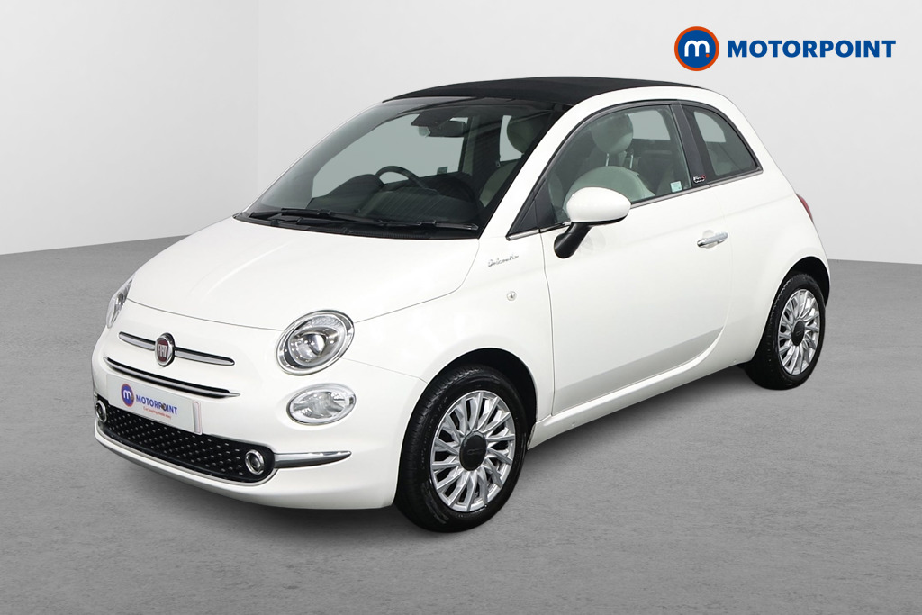 Fiat 500 Dolcevita Manual Petrol Convertible - Stock Number (1610285) - Passenger side front corner