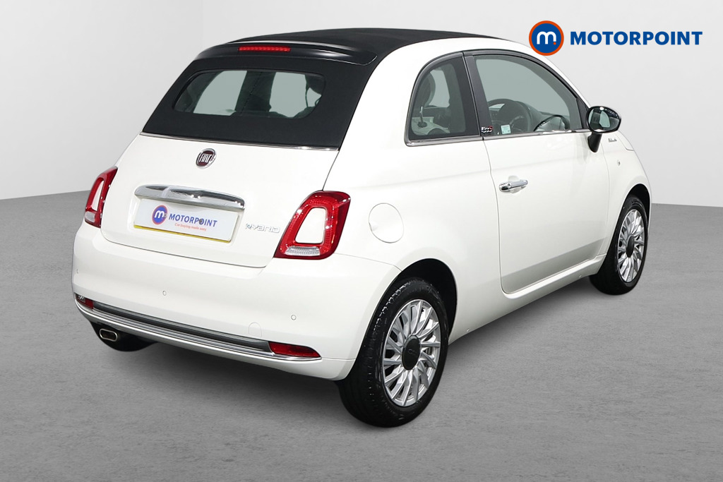 Fiat 500 Dolcevita Manual Petrol Convertible - Stock Number (1610285) - Drivers side rear corner