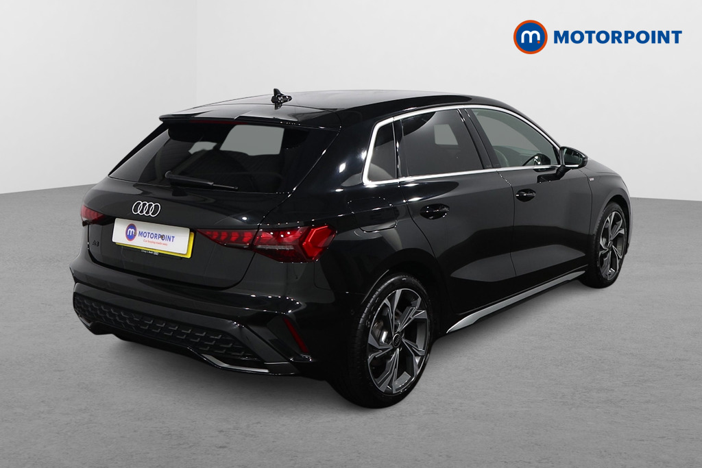 Audi A3 S Line Automatic Petrol Hatchback - Stock Number (1610657) - Drivers side rear corner