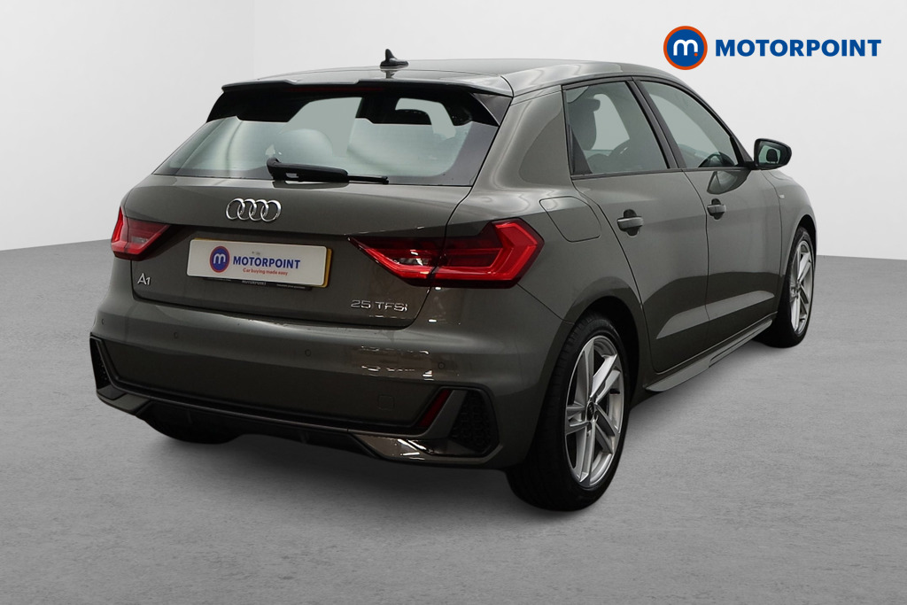Audi A1 S Line Manual Petrol Hatchback - Stock Number (1611080) - Drivers side rear corner