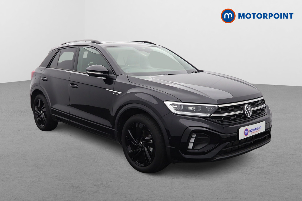 Volkswagen T-Roc Black Edition Automatic Petrol SUV - Stock Number (1611147) - Drivers side front corner