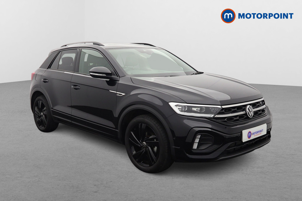 Volkswagen T-Roc Black Edition Automatic Petrol SUV - Stock Number (1611213) - Drivers side front corner