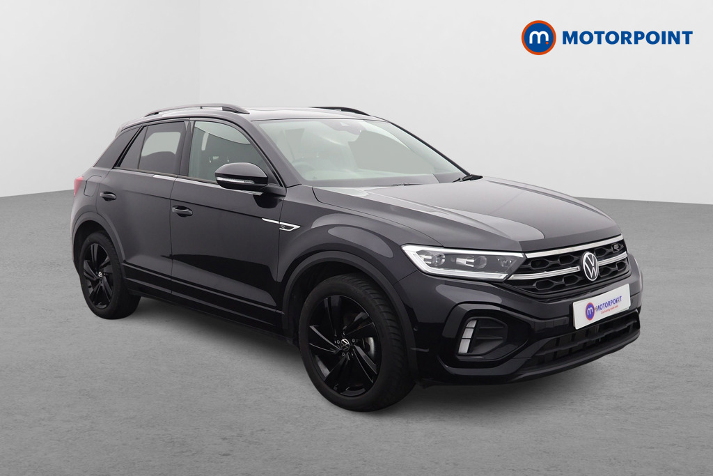 Volkswagen T-Roc Black Edition Automatic Petrol SUV - Stock Number (1611216) - Drivers side front corner