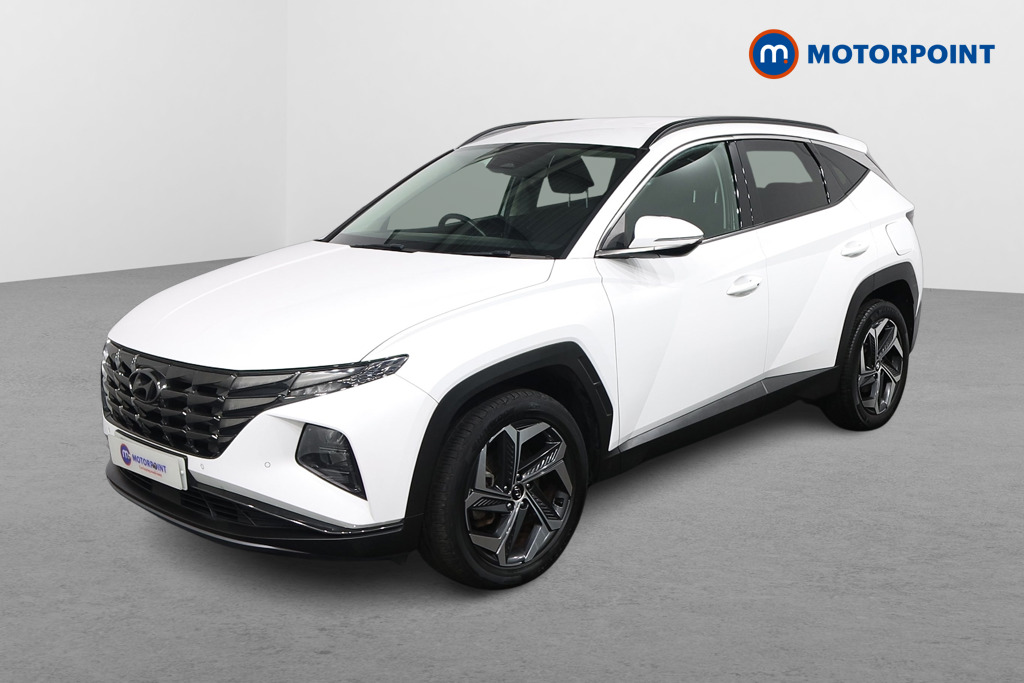 Hyundai Tucson Premium Automatic Petrol-Electric Hybrid SUV - Stock Number (1610516) - Passenger side front corner