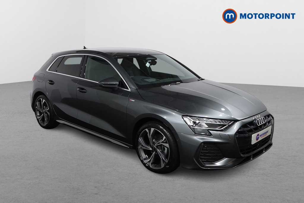 Audi A3 S Line Automatic Petrol Hatchback - Stock Number (1612160) - Drivers side front corner
