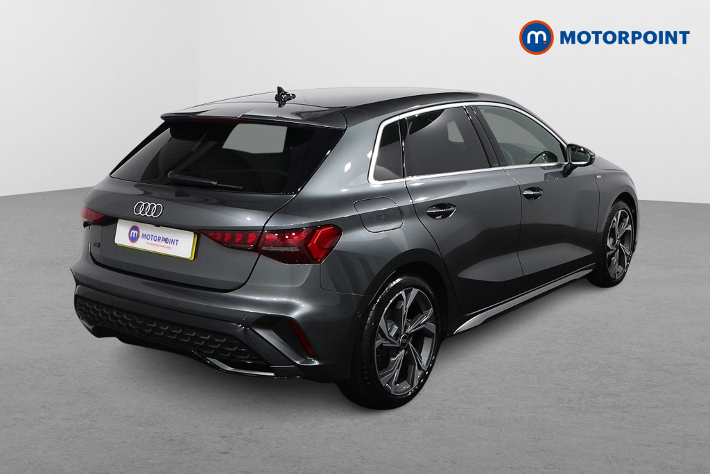 Audi A3 S Line Automatic Petrol Hatchback - Stock Number (1612160) - Drivers side rear corner