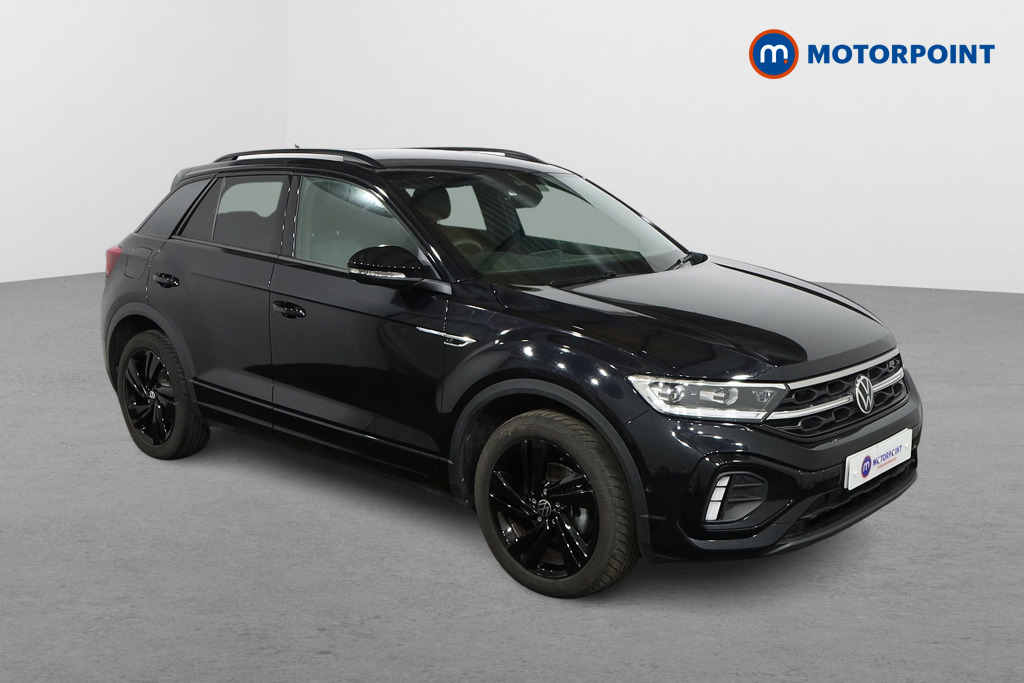 Volkswagen T-Roc Black Edition Automatic Petrol SUV - Stock Number (1609440) - Drivers side front corner