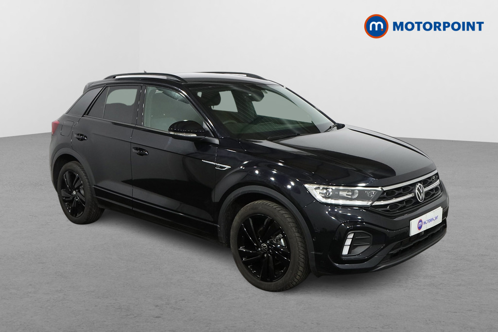 Volkswagen T-Roc Black Edition Automatic Petrol SUV - Stock Number (1609445) - Drivers side front corner