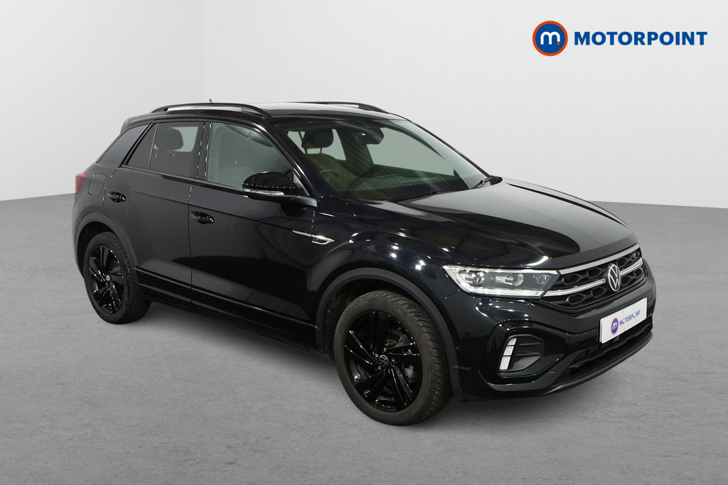 Volkswagen T-Roc Black Edition Automatic Petrol SUV - Stock Number (1611163) - Drivers side front corner