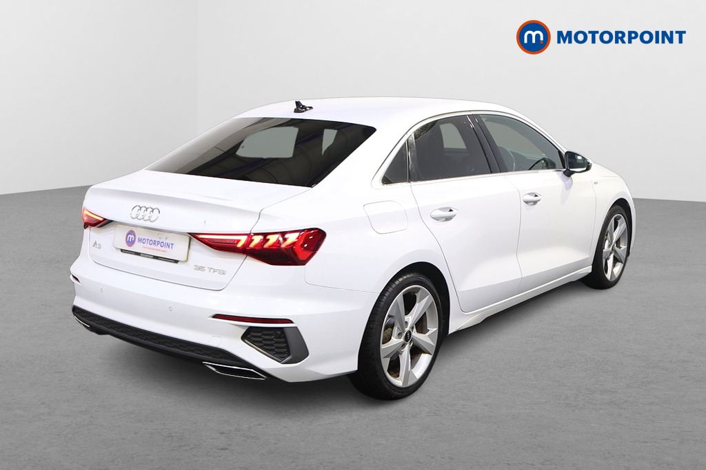 Audi A3 S Line Manual Petrol Saloon - Stock Number (1587232) - Drivers side rear corner