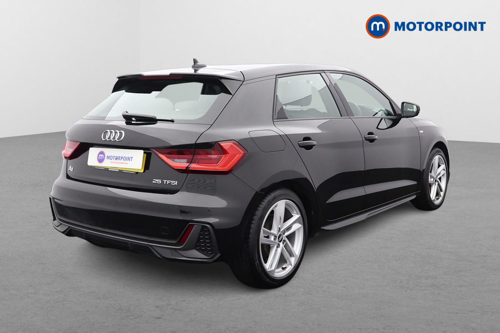Audi A1 S Line Manual Petrol Hatchback - Stock Number (1606219) - Drivers side rear corner