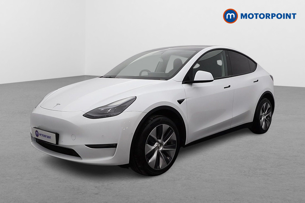 Tesla Model Y Long Range Automatic Electric SUV - Stock Number (1608523) - Passenger side front corner