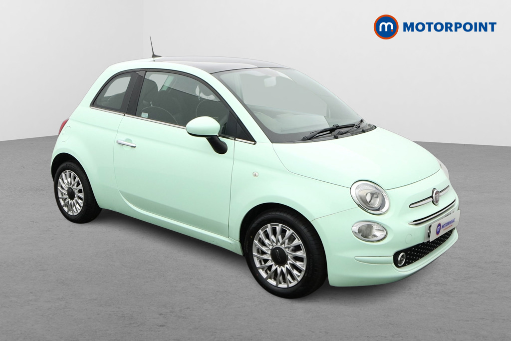 Fiat 500 Lounge Manual Petrol Hatchback - Stock Number (1609104) - Drivers side front corner