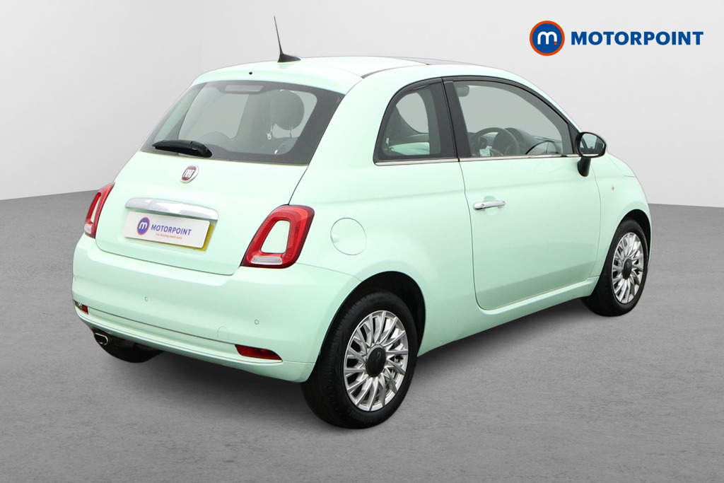Fiat 500 Lounge Manual Petrol Hatchback - Stock Number (1609104) - Drivers side rear corner