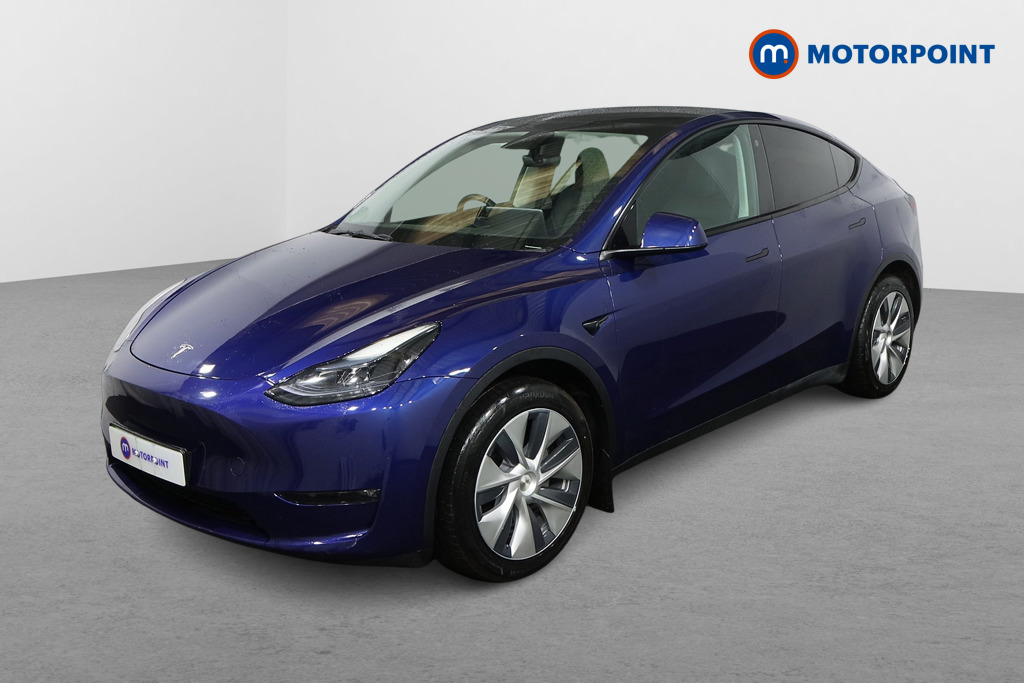 Tesla Model Y Long Range Automatic Electric SUV - Stock Number (1609274) - Passenger side front corner
