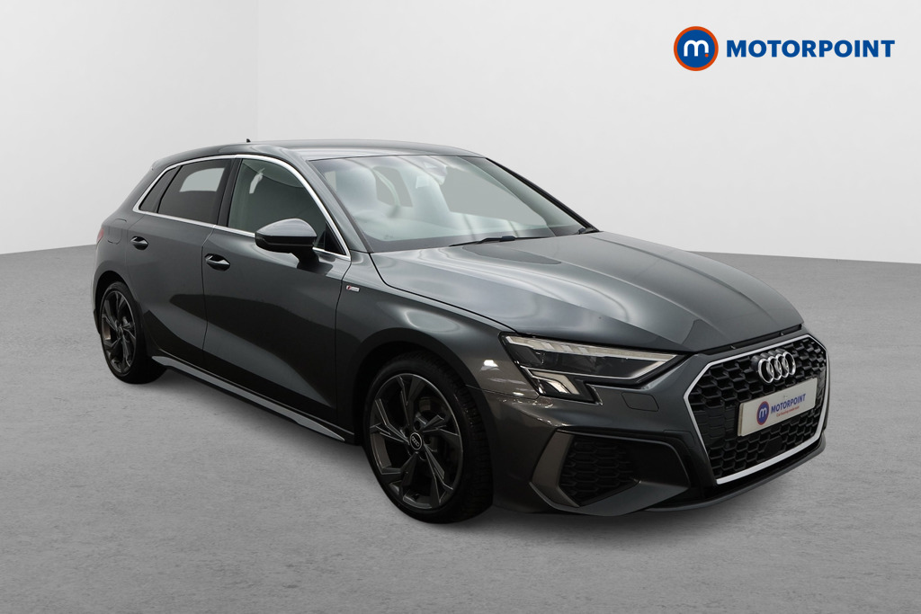 Audi A3 S Line Manual Petrol Hatchback - Stock Number (1609318) - Drivers side front corner