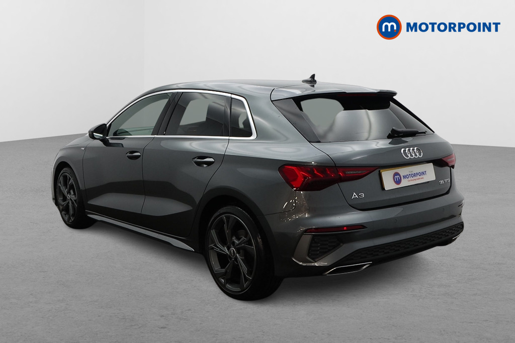 Audi A3 S Line Manual Petrol Hatchback - Stock Number (1609318) - Passenger side rear corner
