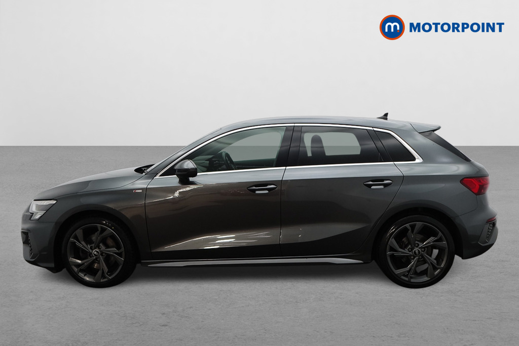 Audi A3 S Line Manual Petrol Hatchback - Stock Number (1609318) - Passenger side