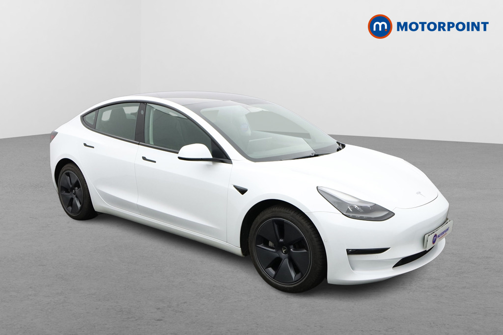 Tesla Model 3 Long Range Automatic Electric Saloon - Stock Number (1609611) - Drivers side front corner