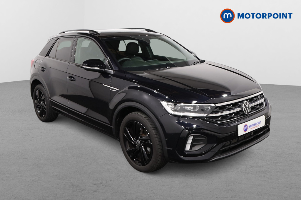 Volkswagen T-Roc Black Edition Automatic Petrol SUV - Stock Number (1609764) - Drivers side front corner