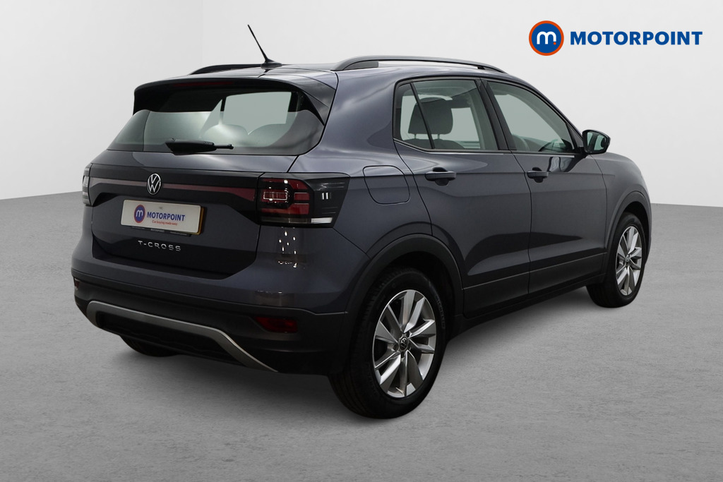 Volkswagen T-Cross SE Manual Petrol SUV - Stock Number (1610589) - Drivers side rear corner