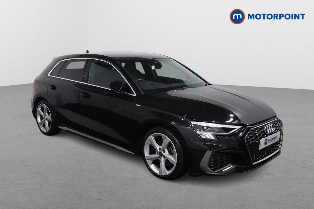 Audi A3 S Line Manual Petrol Hatchback - Stock Number (1610664) - Drivers side front corner