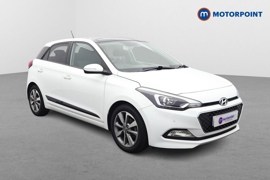 Hyundai I20 Premium Se Nav Manual Petrol Hatchback - Stock Number (1610988) - Drivers side front corner