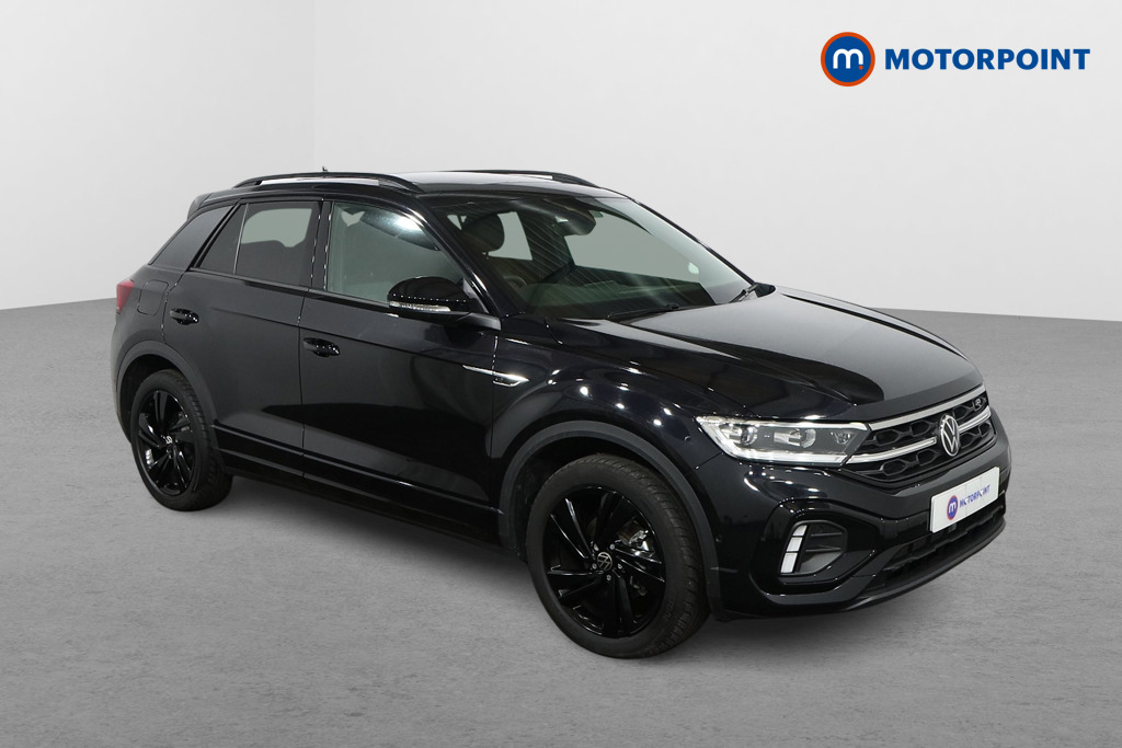Volkswagen T-Roc Black Edition Automatic Petrol SUV - Stock Number (1611157) - Drivers side front corner