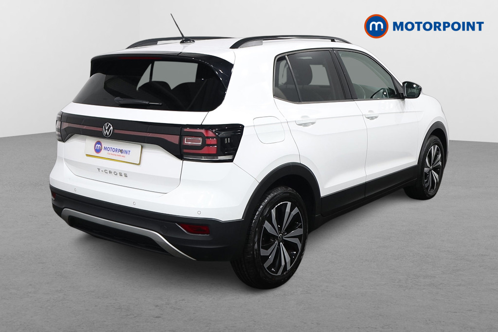 Volkswagen T-Cross Black Edition Automatic Petrol SUV - Stock Number (1611520) - Drivers side rear corner