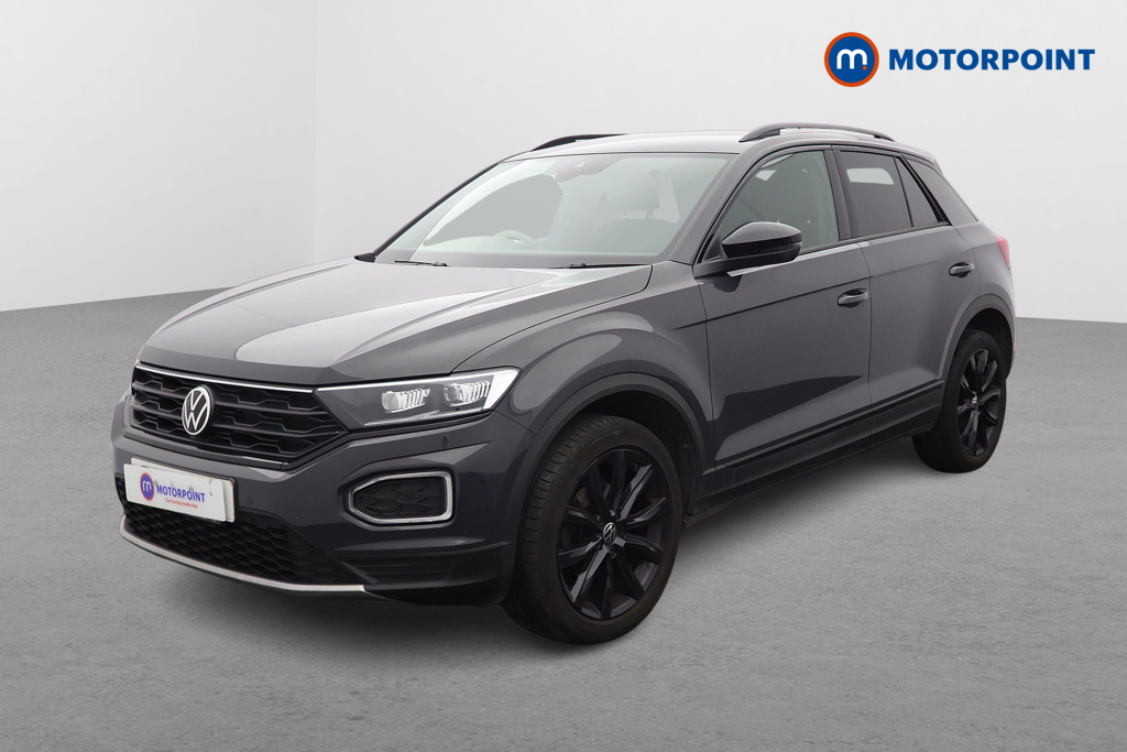 Volkswagen T-Roc Black Edition Automatic Petrol SUV - Stock Number (1611613) - Passenger side front corner