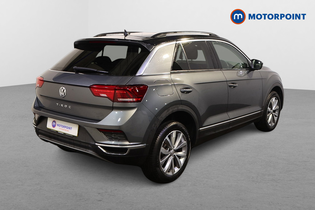 Volkswagen T-Roc Design Manual Petrol SUV - Stock Number (1607195) - Drivers side rear corner
