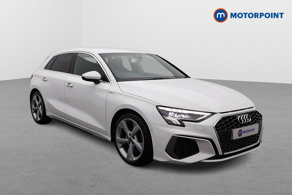 Audi A3 S Line Manual Petrol Hatchback - Stock Number (1607801) - Drivers side front corner