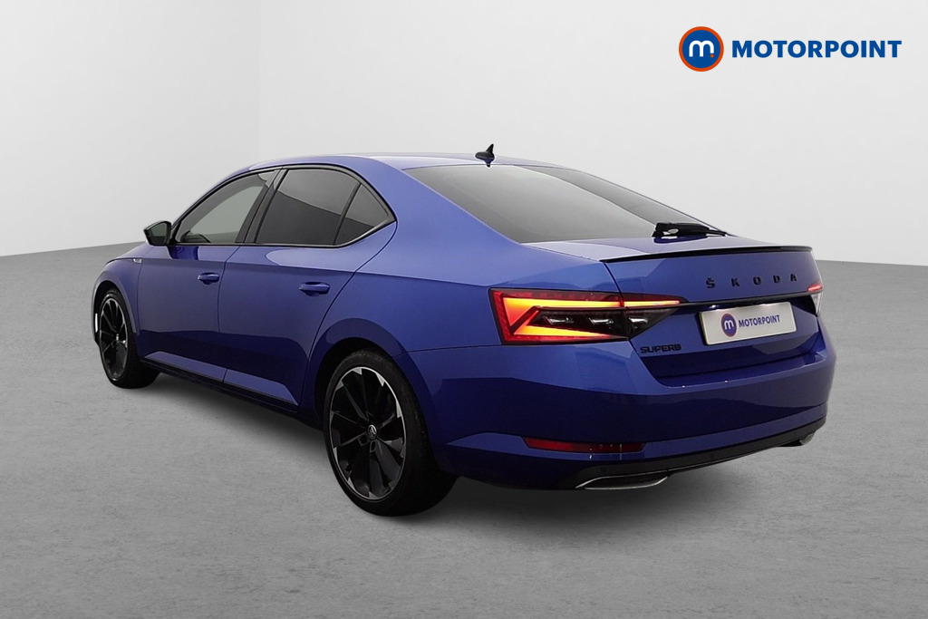 Skoda Superb Sport Line Plus Automatic Petrol Hatchback - Stock Number (1608582) - Passenger side rear corner