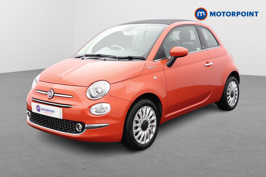 Fiat 500 Dolcevita Manual Petrol Convertible - Stock Number (1609220) - Passenger side front corner