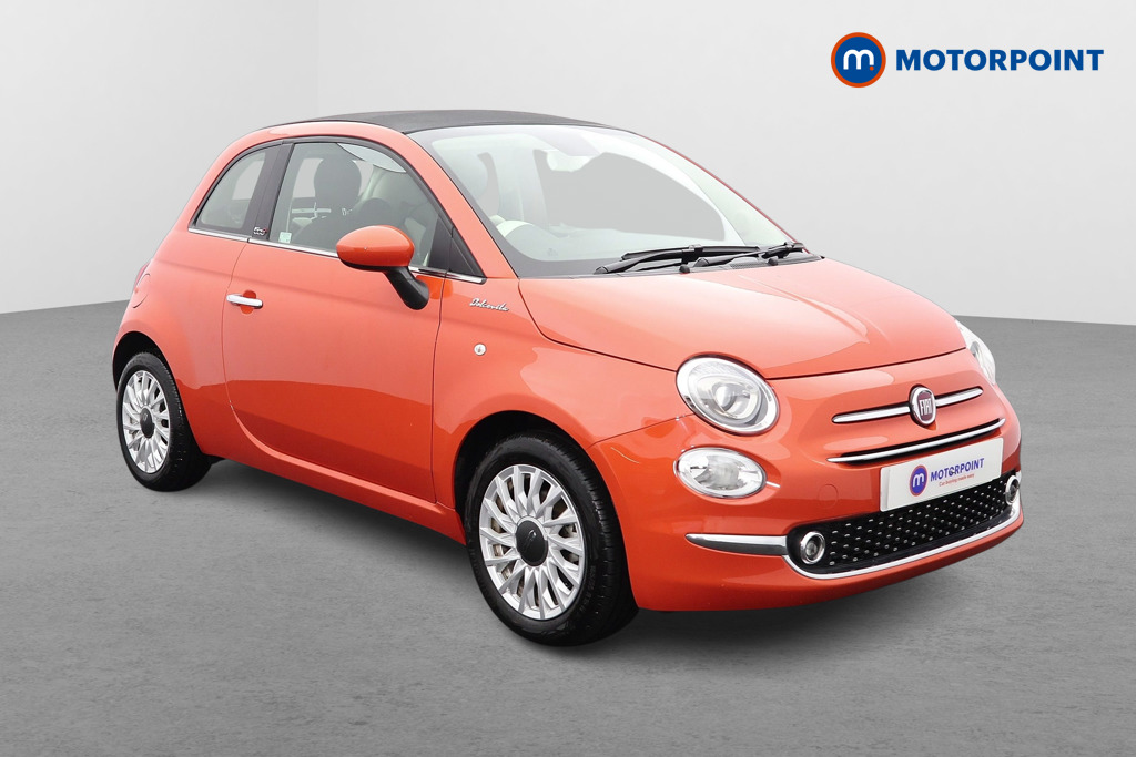 Fiat 500 Dolcevita Manual Petrol Convertible - Stock Number (1609220) - Drivers side front corner