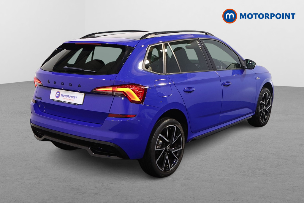 Skoda Kamiq Monte Carlo Manual Petrol SUV - Stock Number (1609299) - Drivers side rear corner