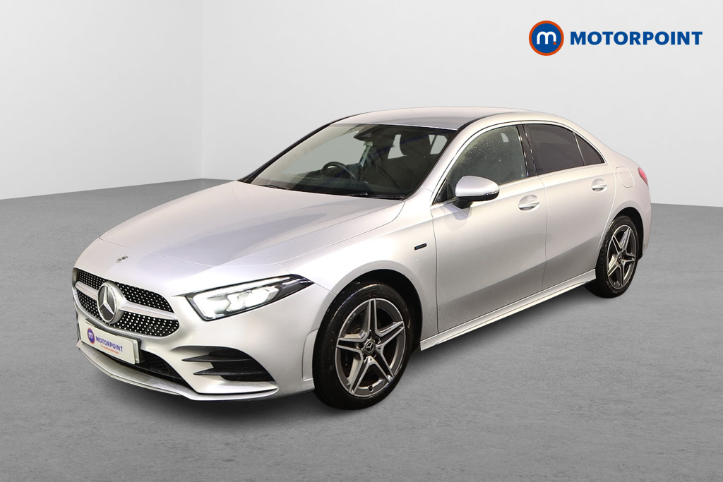 Mercedes-Benz A Class Amg Line Automatic Petrol Plug-In Hybrid Saloon - Stock Number (1609602) - Passenger side front corner