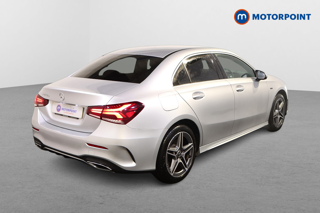Mercedes-Benz A Class Amg Line Automatic Petrol Plug-In Hybrid Saloon - Stock Number (1609602) - Drivers side rear corner