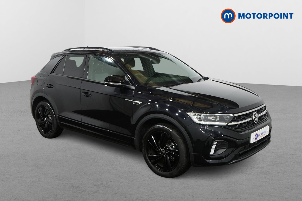 Volkswagen T-Roc Black Edition Automatic Petrol SUV - Stock Number (1611150) - Drivers side front corner