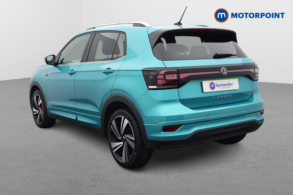 Volkswagen T-Cross R-Line Automatic Petrol SUV - Stock Number (1611635) - Passenger side rear corner