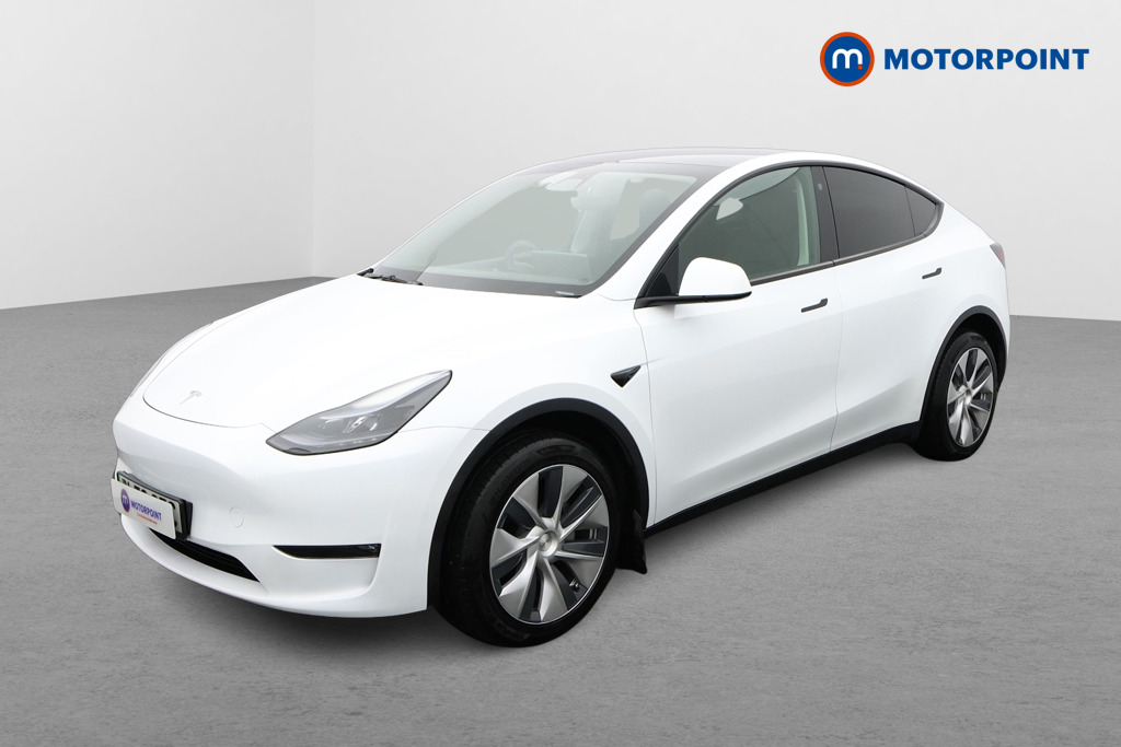 Tesla Model Y Long Range Automatic Electric SUV - Stock Number (1611850) - Passenger side front corner