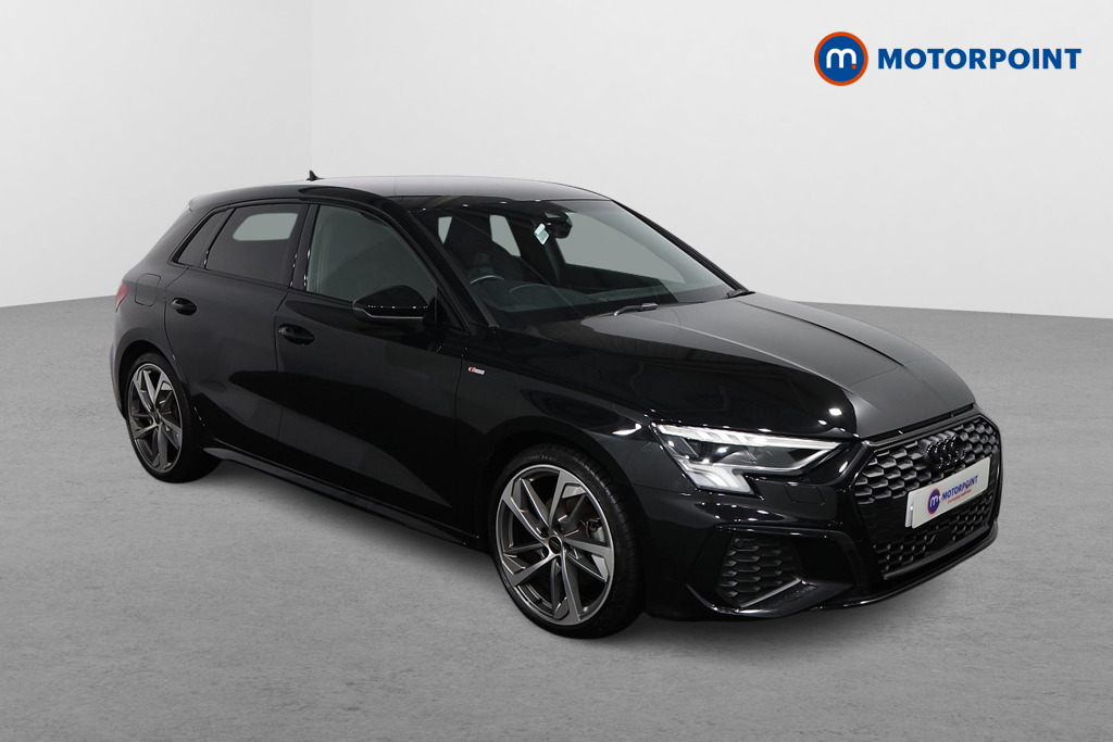 Audi A3 Black Edition Automatic Petrol Hatchback - Stock Number (1611928) - Drivers side front corner