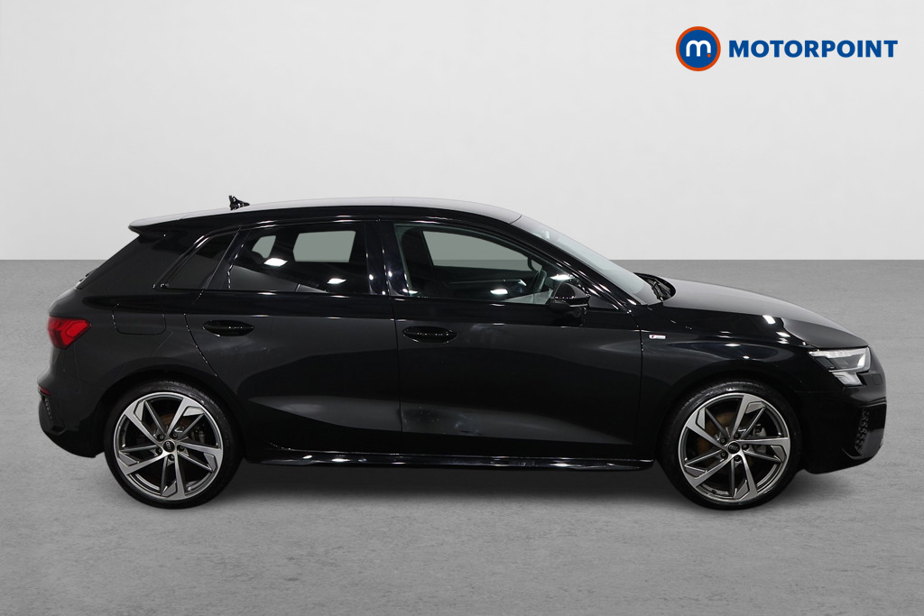 Audi A3 Black Edition Automatic Petrol Hatchback - Stock Number (1611928) - Drivers side