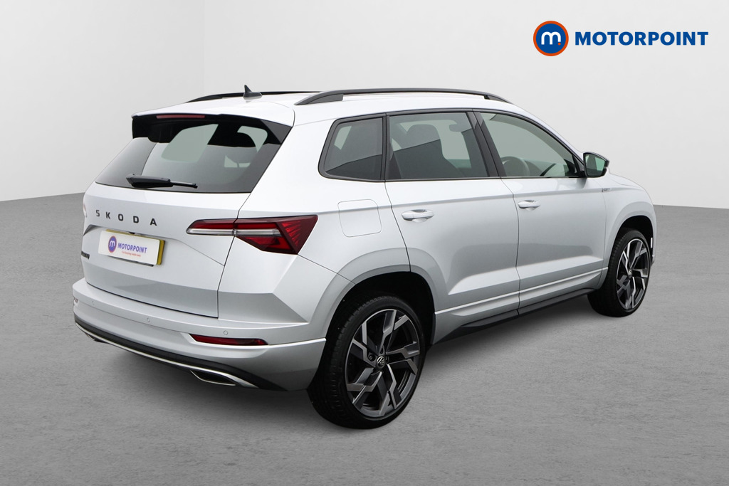 Skoda Karoq Sportline Automatic Petrol SUV - Stock Number (1612763) - Drivers side rear corner