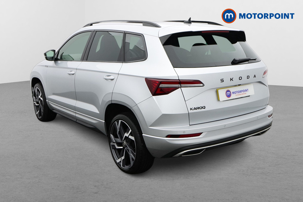 Skoda Karoq Sportline Automatic Petrol SUV - Stock Number (1612763) - Passenger side rear corner
