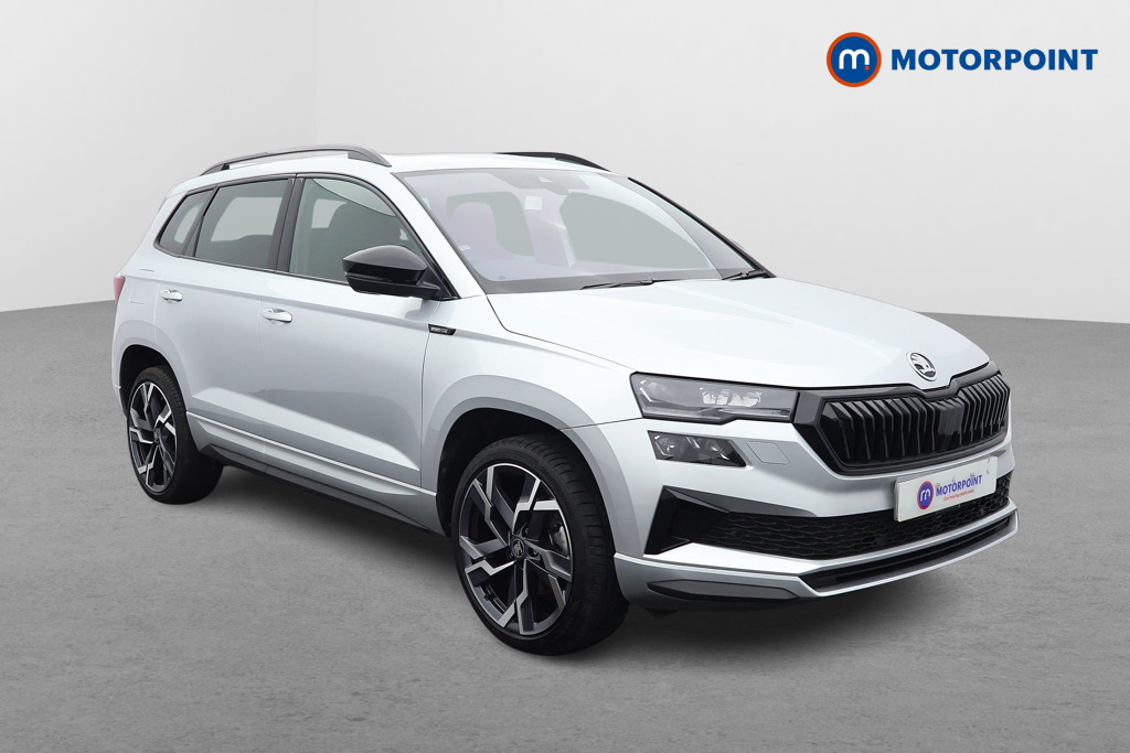 Skoda Karoq Sportline Edition Automatic Petrol SUV - Stock Number (1612770) - Drivers side front corner