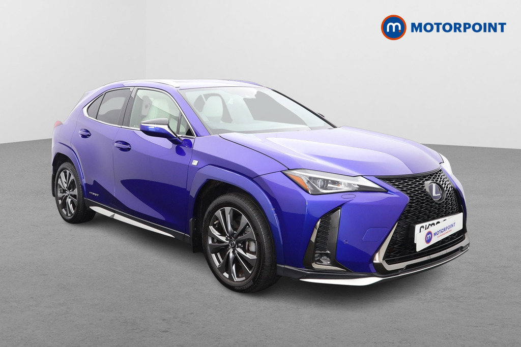 Lexus UX F-Sport Automatic Petrol-Electric Hybrid SUV - Stock Number (1606696) - Drivers side front corner