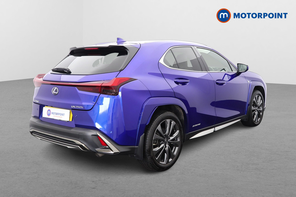 Lexus UX F-Sport Automatic Petrol-Electric Hybrid SUV - Stock Number (1606696) - Drivers side rear corner