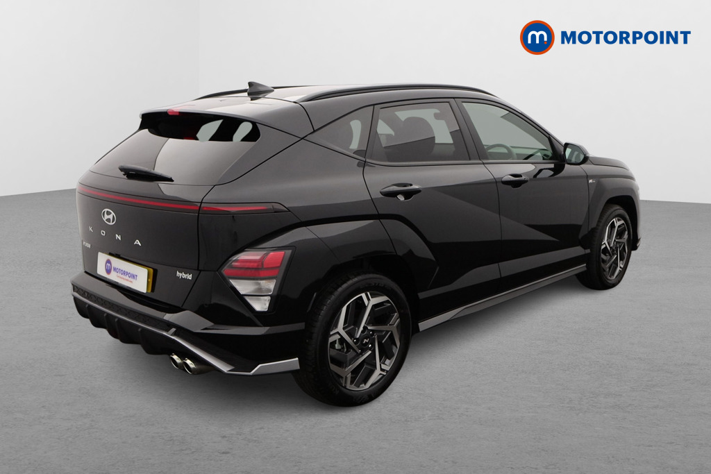 Hyundai Kona N Line Automatic Petrol-Electric Hybrid SUV - Stock Number (1610742) - Drivers side rear corner